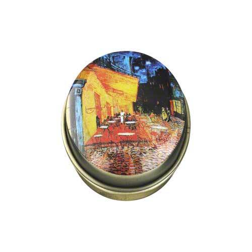 Pillendose oval Klassik Motiv - 1