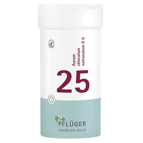 Biochemie Pfl&uuml;ger 25 Aurum chloratum Natrium D 6 Tabletten - 1