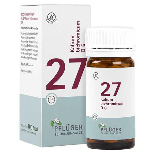 Biochemie Pfl&uuml;ger 27 Kalium bichromicum D 6 Tabletten - 1