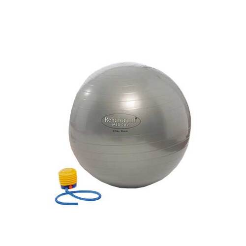 Gymnastikball Rehaforum 75 cm silber metallic - 1