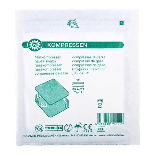 Kompressen Set 5x5cm 12fach - 1