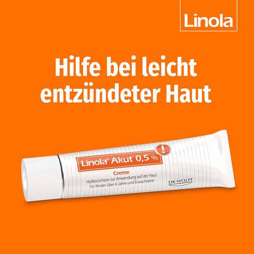 Linola® Akut 0,5% Hydrocortison Creme - 2