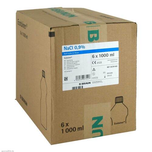 Kochsalzl&ouml;sung 0,9% B.Braun Sp&uuml;ll&ouml;sung Ecotainer - 1