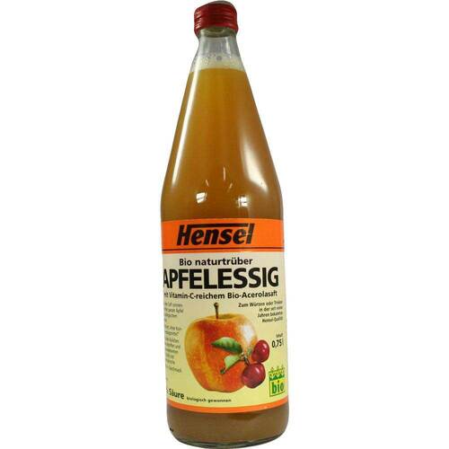 Hensel Apfelessig naturtr&uuml;b mit 5% Acerola bio - 1