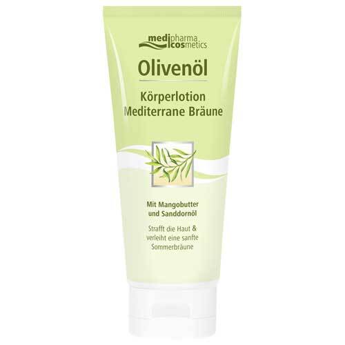 Oliven&ouml;l K&ouml;rperlotion Mediterrane Br&auml;une - 1