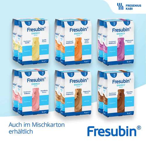Fresubin Energy Drink Mischkarton Trinkflasche - 6