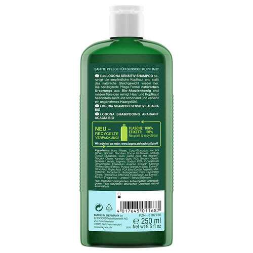 Logona Sensitiv Shampoo Bio Akazie - 2