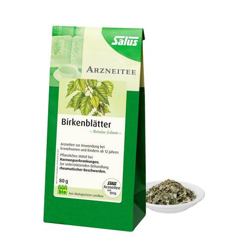 Birkenbl&auml;tter Tee Bio Betulae folium Salus - 1