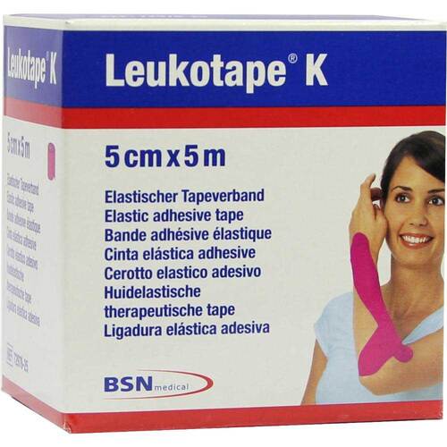 Leukotape K 5cm pink - 1