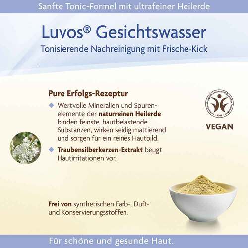 Luvos Naturkosmetik mit Heilerde Gesichtswasser - 4