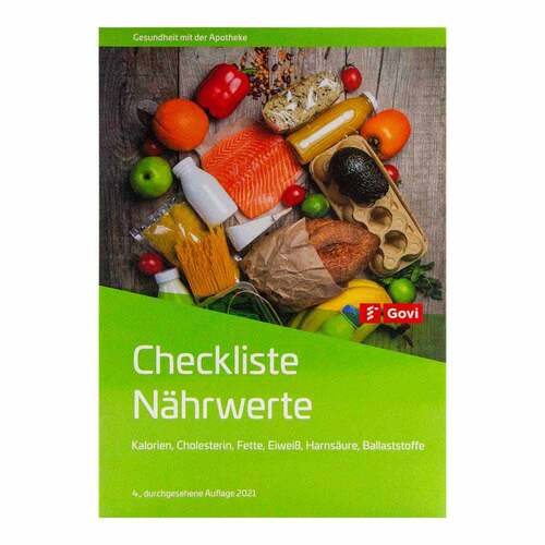 Checkliste N&auml;hrwerte - 1