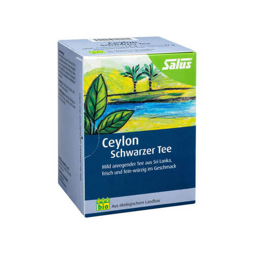 Ceylon Schwarzer Tee bio Salus Filterbeutel - 1