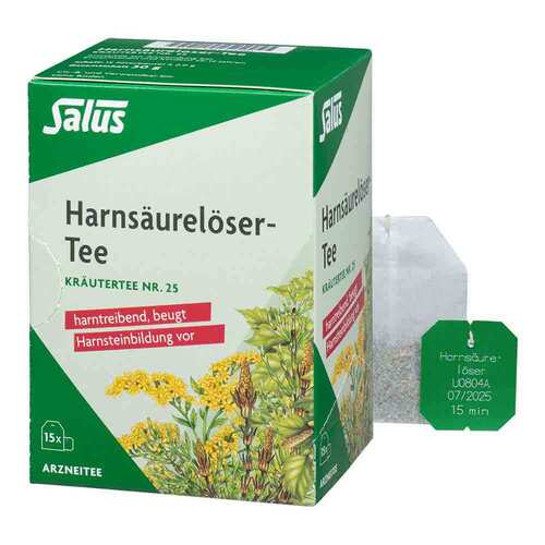 Harns&auml;urel&ouml;ser-Tee Kr&auml;utertee Nr.25 Salus Filterb. - 1