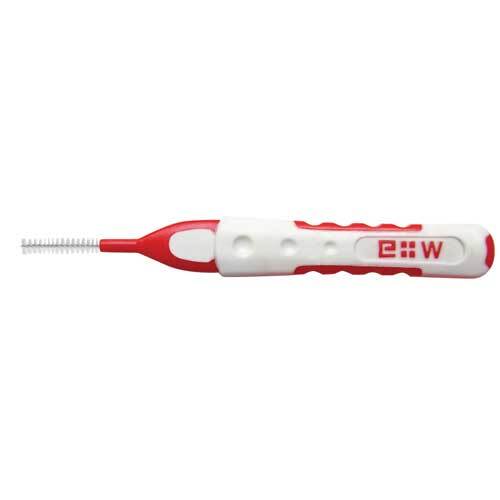 Edelwhite pro Interdentalb&uuml;rste S 0,5 - 2,4mm rot - 1