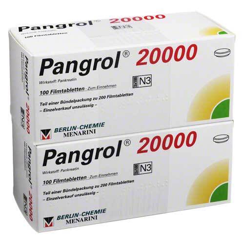 Pangrol 20000 magensaftresistente Tabletten - 1