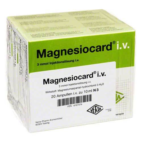 Magnesiocard i.v. Injektionsl&ouml;sung - 1