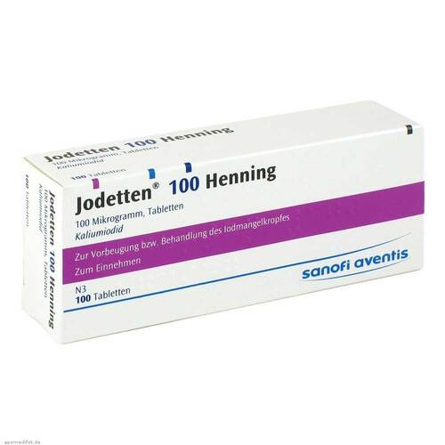 Jodetten 100 Henning Tabletten - 1