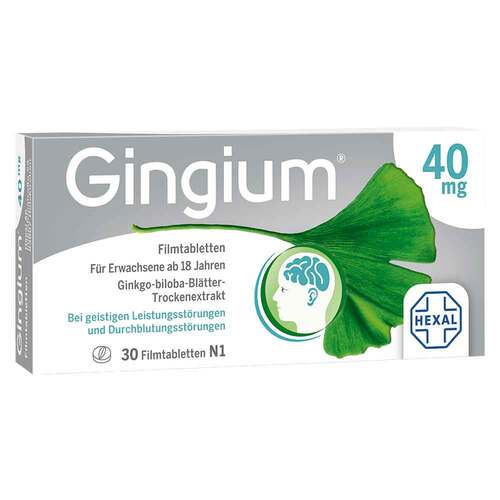 Gingium 40 mg Filmtabletten - 1