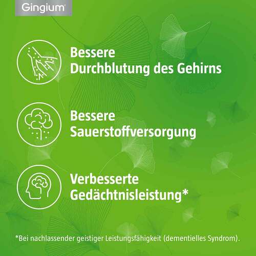 Gingium 40 mg Filmtabletten - 2