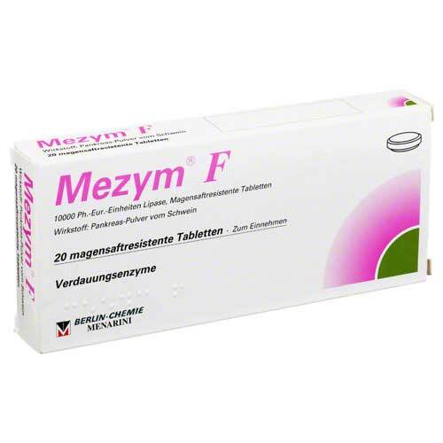 Mezym F magensaftresistente Tabletten - 1