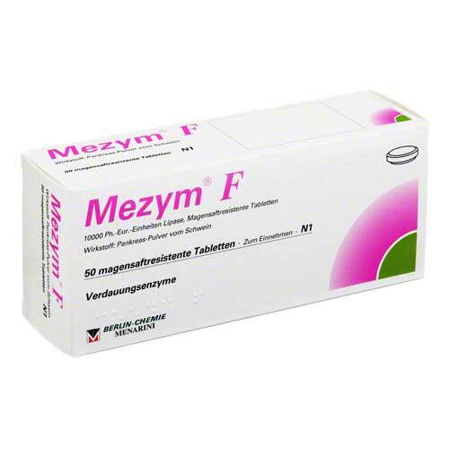 Mezym F magensaftresistente Tabletten - 1