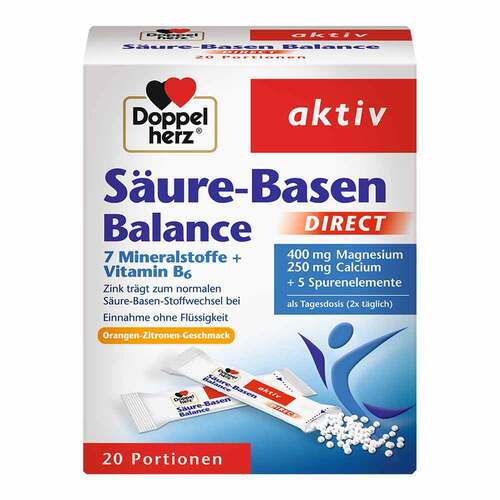 Doppelherz S&auml;ure-Basen Balance direct Pellets - 1