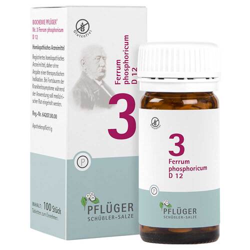 Biochemie Pfl&uuml;ger 3 Ferrum phosphoricum D 12 Tabletten - 1