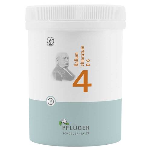 Biochemie Pfl&uuml;ger 4 Kalium chloratum D 6 Tabletten - 1