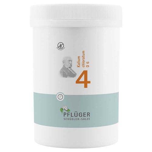 Biochemie Pfl&uuml;ger 4 Kalium chloratum D 6 Tabletten - 1