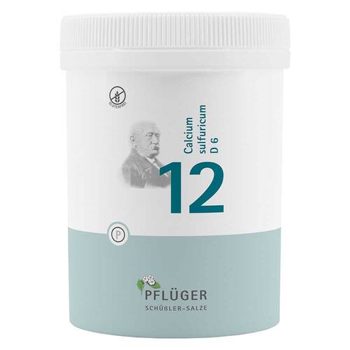 Biochemie Pfl&uuml;ger 12 Calcium sulfuricum D 6 Tabletten - 1