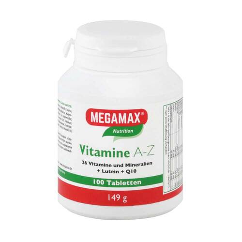 Megamax Vitamine A-Z + Q10 + Lutein Tabletten - 1