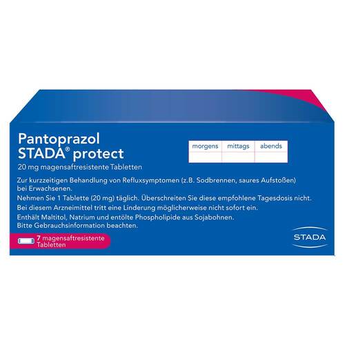 Pantoprazol STADA protect 20 mg magensaftresistent Tabletten - 2