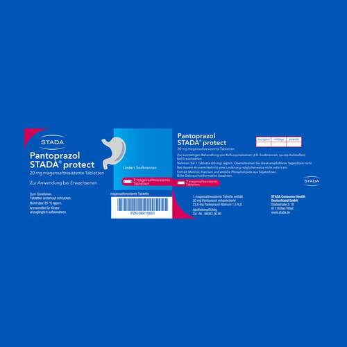 Pantoprazol STADA protect 20 mg magensaftresistent Tabletten - 7