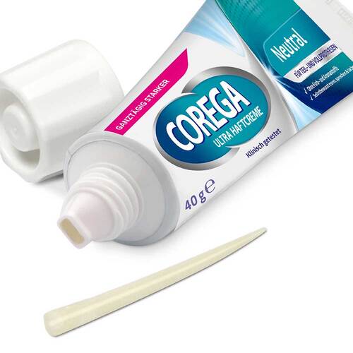 COREGA ULTRA Haftcreme Neutral f&uuml;r Zahnersatz/dritte Z&auml;hne - 3