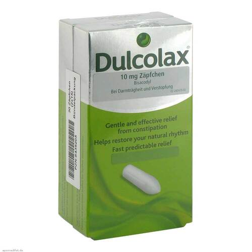 Dulcolax 10 mg Z&auml;pfchen - 1