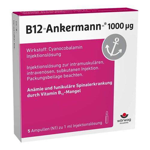 B12 Ankermann® 1000 µg Vitamin B12 Injekt - 1