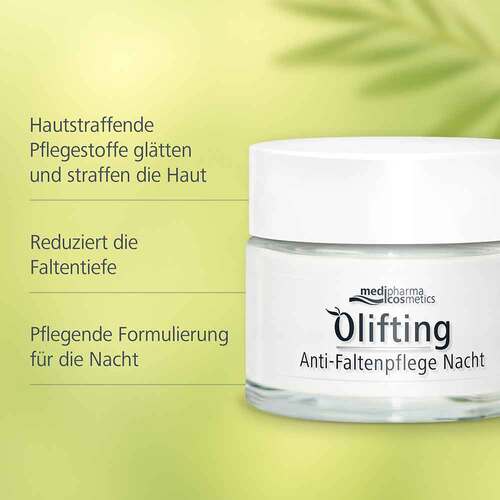 Oliven&ouml;l Olifting Anti Faltenpflege Creme Nacht - 3