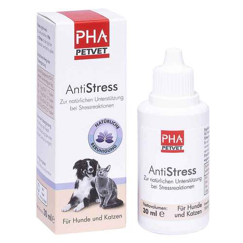 PHA Antistress f&uuml;r Katzen und Hunde Tropfen - 1