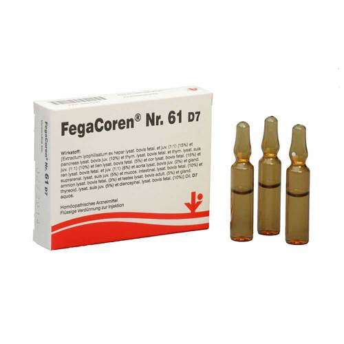 Fegacoren 61 D 7 Ampullen - 1