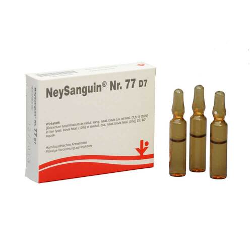 Neysanguin Nr.77 D 7 Ampullen - 1