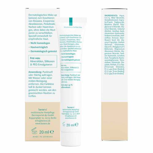 Benevi Color Pigmentcreme dunkel - 5