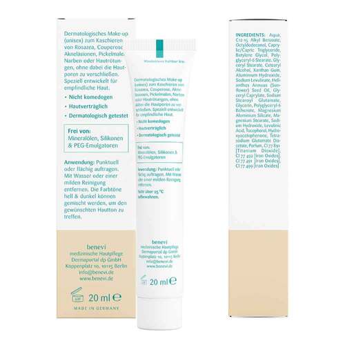 Benevi Color Pigmentcreme dunkel - 6