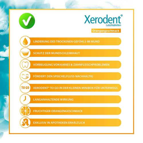 Xerodent Orange Lutschtabletten - 4