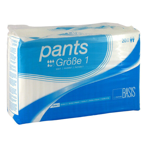 Param Pants Basis Tag Gr&ouml;&szlig;e 1 - 1