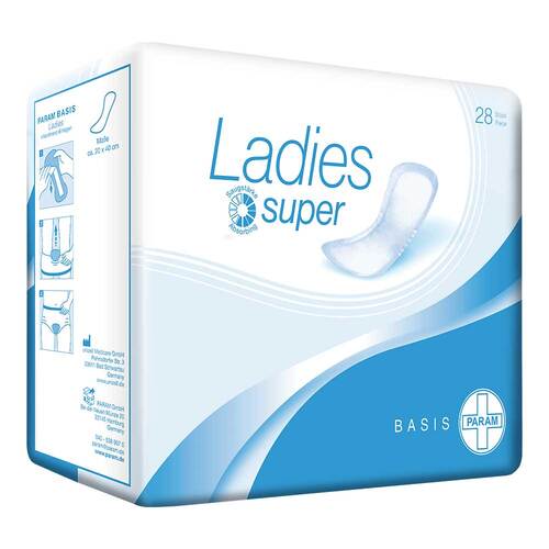 Param Ladies Inkontinenz Vorlagen Basis super - 1