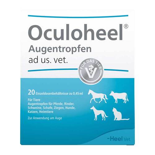 Oculoheel Augentropfen f&uuml;r Heim- / Haus- / Nutztiere - 1