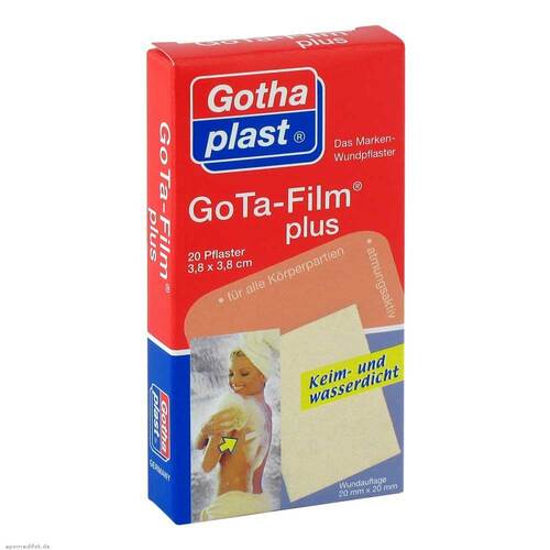 Gota Film plus 3,8x3,8cm Pflaster - 1