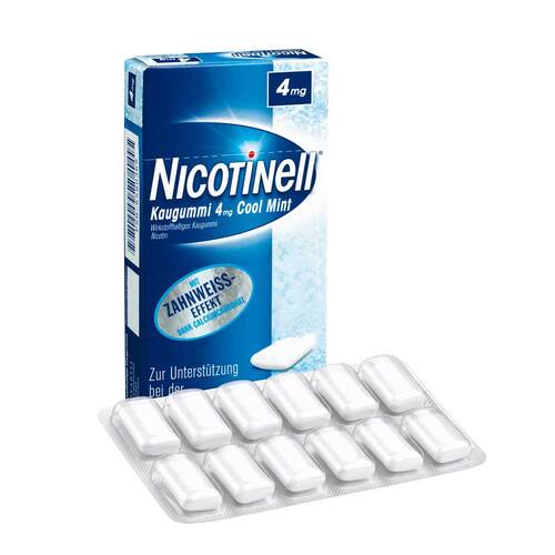 NICOTINELL Kaugummi 4 mg Cool Mint (Minz-Geschmack) - 2