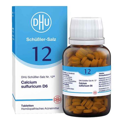 DHU Sch&uuml;&szlig;ler-Salz Nr. 12 Calcium sulfuricum D6 Tabletten - 1