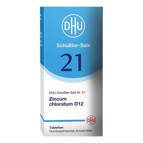 DHU Sch&uuml;&szlig;ler-Salz Nr. 21 Zincum chloratum D12 Tabletten - 1